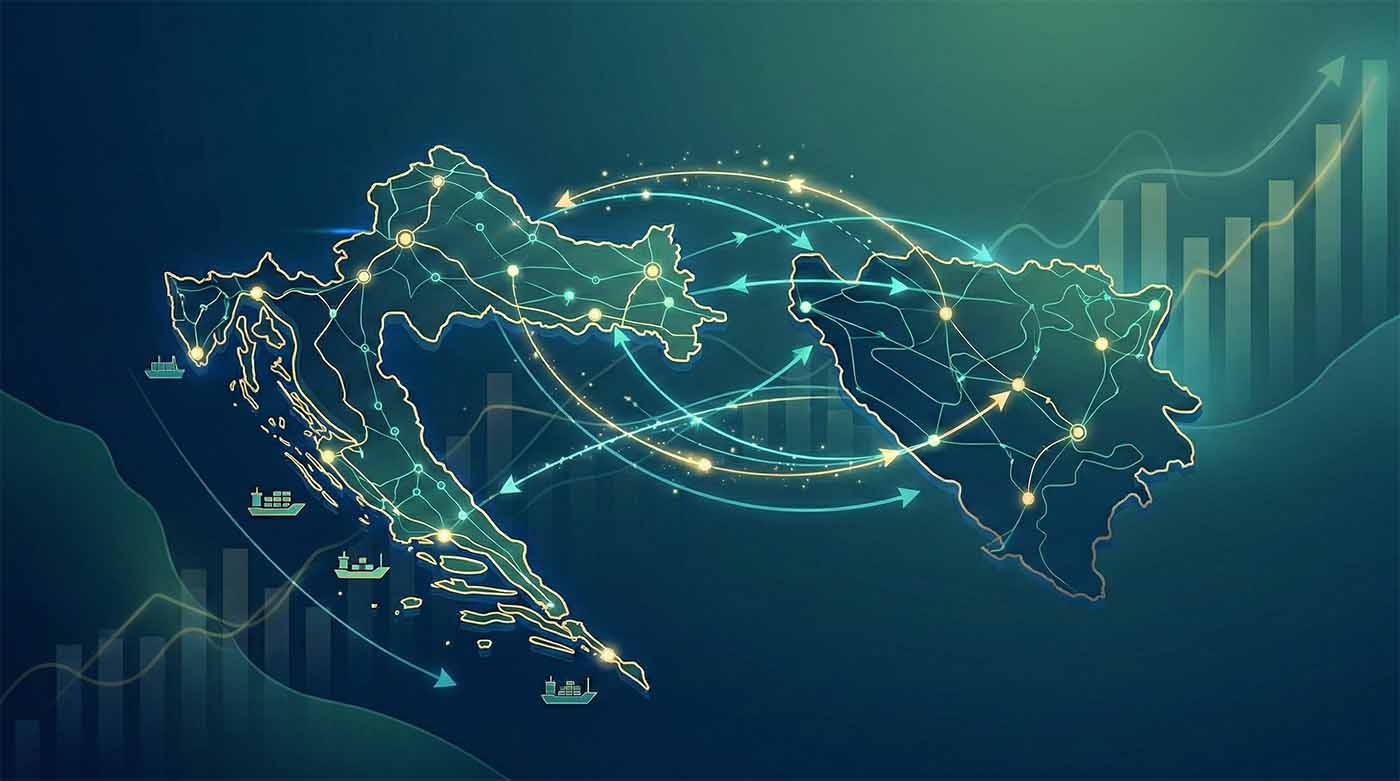 Rekordna trgovinska suradnja: Hrvatska i BiH dosegnule 4,5 milijardi eura robne razmjene 🇭🇷🤝🇧🇦