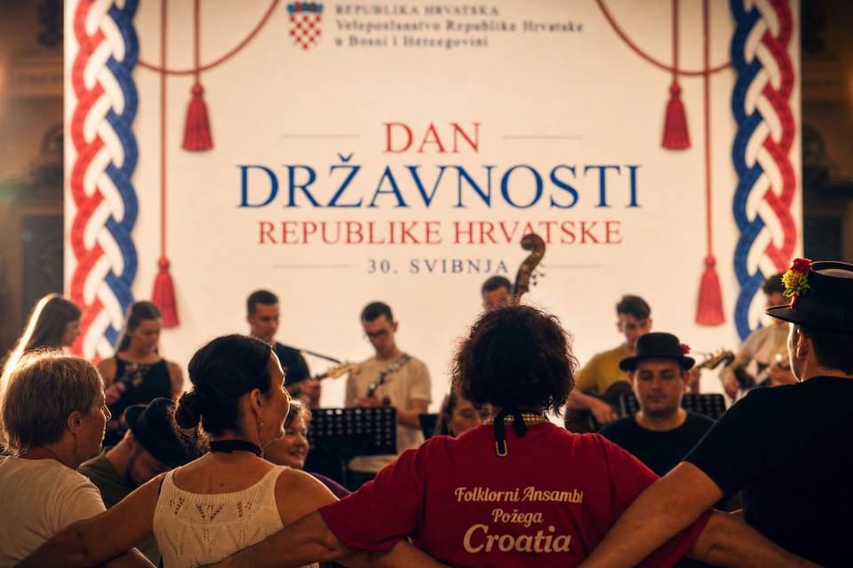 Svečano obilježen Dan državnosti Republike Hrvatske u Sarajevu