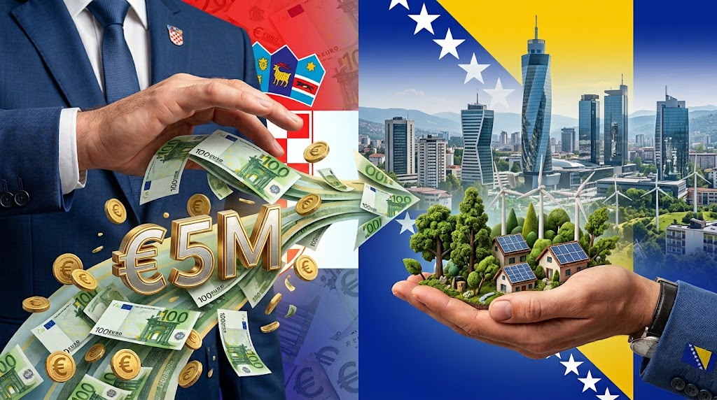 Hrvatska daje 5 milijuna eura za klimatske projekte u Bosni i Hercegovini!